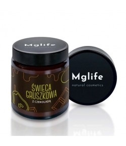 Świeca gruszkowa z czekoladą - Mglife 120ml