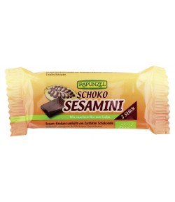 Sezamki w czekoladzie BIO - RAPUNZEL 27g