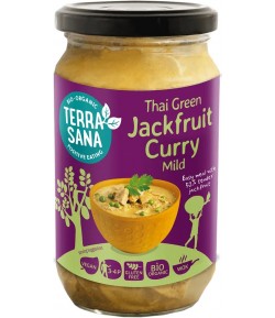 Sos Tajski Zielone Curry z Jackfruit bezglutenowy BIO - TERRASANA 350g