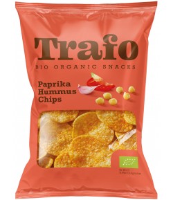 Chipsy z Ciecierzycy o smaku Paprykowo - Czosnkowym BIO - Trafo 75 g