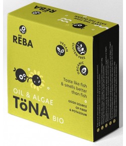 Konserwa Wegańska A'LA TUŃCZYK w oleju słonecznikowym bezglutenowa BIO - REBA 150 g