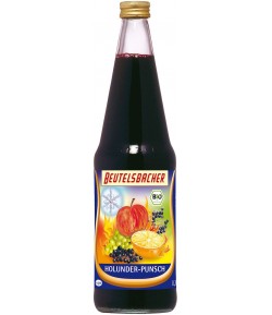 Grzaniec bezalkoholowy Jabłko-Pomarańcza-Czarny Bez BIO - BEUTELSBACHER 700ml
