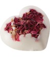RÓŻANE SERCE Kremowa kuleczka do kąpieli - Bomb Cosmetics 30g