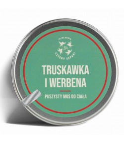 Mus do ciała Truskawka i Werbena - Mydlarnia Cztery Szpaki 150 ml