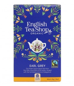 Herbata EARL GREY FAIR TRADE BIO (20 x 2,25 g) - ENGLISH TEA SHOP ORGANIC 40 g