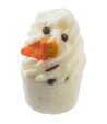 The Little Snowman Kremowa babeczka do kąpieli - Bomb Cosmetics 50g
