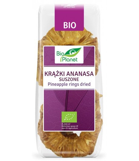 Krążki Ananasa szuszone BIO - Bio Planet 100g