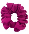 Bawełniana scrunchie - fuchsia - BoMoye