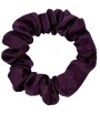 Mini scrunchie - śliwka - BoMoye