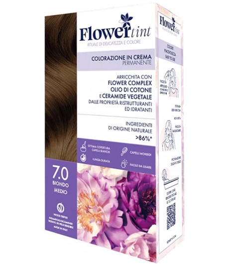 Farba FlowerTint 7.0 Średni blond seria naturalna 120ml