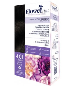 Farba FlowerTint 4.01 Średni popielaty brąz seria popielata 120ml
