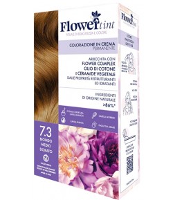 Farba FlowerTint 7.3 Średni złoty blond seria złota 120ml