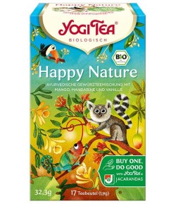 HAPPY NATURE Herbatka na pomoc lasom deszczowym BIO - YOGI TEA®