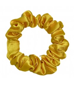 Mini scrunchie - słoneczna żółć - BoMoye