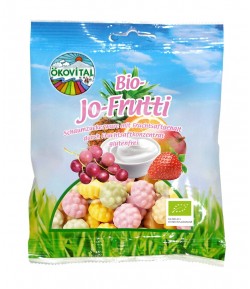 Żelki owocowe jogurtowe BIO - OKOVITAL 80g