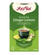 GREEN TEA GINGER LEMON Zielona imbirowo-cytrynowa BIO - YOGI TEA®