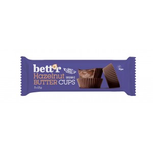 Praliny z nadzieniem z kremu z orzechów laskowych BIO - BETT'R 39 g (3x13g)