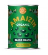 Fasola Czarna w zalewie bezglutenowa BIO - AMAIZIN 400 g