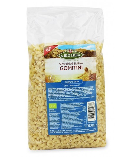 Makaron semolinowy GOMITINI kolanka BIO - LA BIO IDEA 1 kg