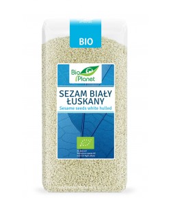 Sezam biały łuskany BIO - Bio Planet 250 g
