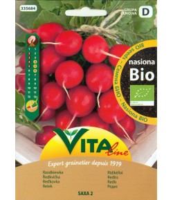 Nasiona Rzodkiewki BIO - Vita Line 5 g