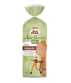 Chleb TOSTOWY  pełnoziarnisty BIO  - IL BUON PANE 400 g