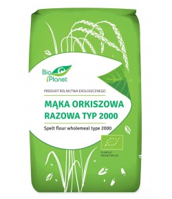 Mąka Orkiszowa razowa TYP 2000 BIO - Bio Planet 500 g