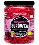 Surówka z kapusty (różowa) słodko-kwaśna BIO - RUNOLAND 500 g  (340g)